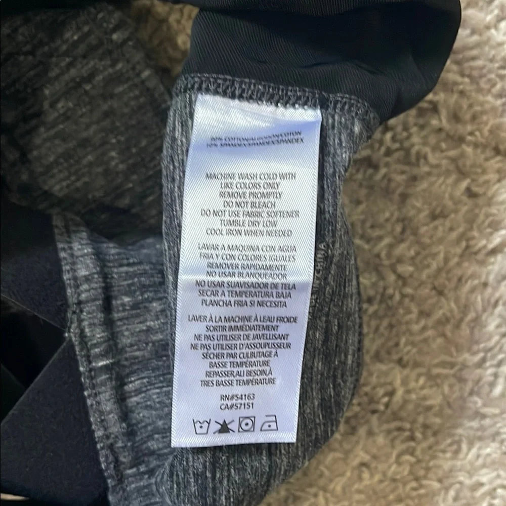 Calvin Klein Charcoal Sleeveless Bra Top - Picture 4 of 7